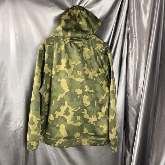 Russell Athletic Hoodie Men’s XL Camo Heavy Hunting Hiking W/ Kangaroo Pocket - Picture 3 of 14